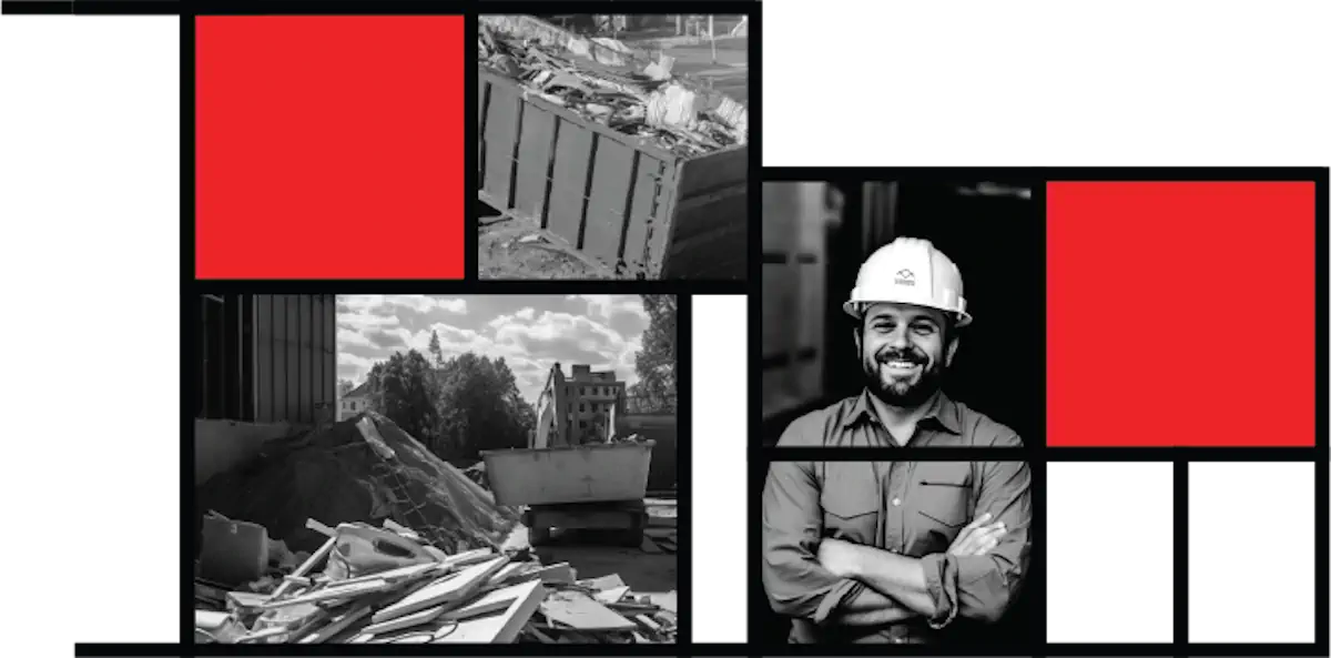 construction debris dumpster rental